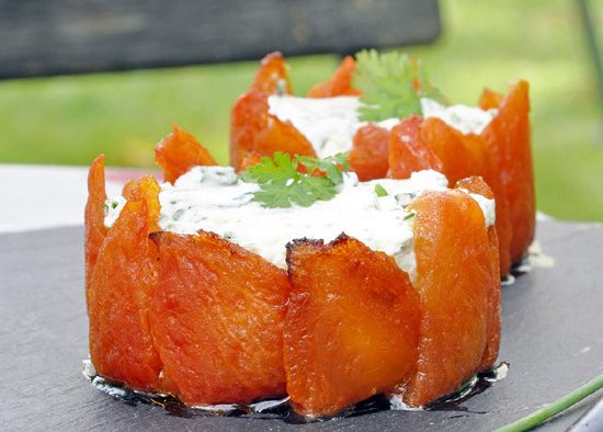 Charlotte de tomate à la ricotta