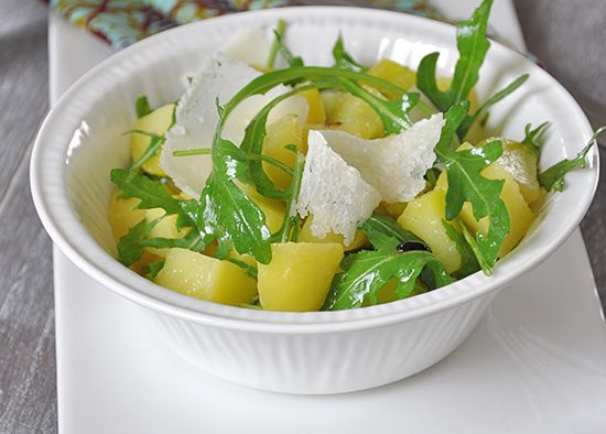 Salade de pomme de terre primeur roquette/parmesan